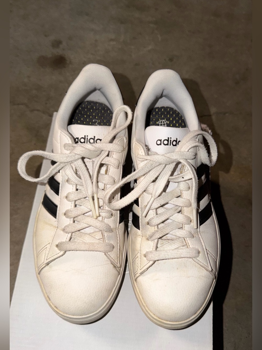 adidas white Sneakers - Women (7.5)
